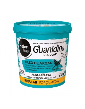 GUANIDINA OLEO DE ARGAN REGULAR 218GR