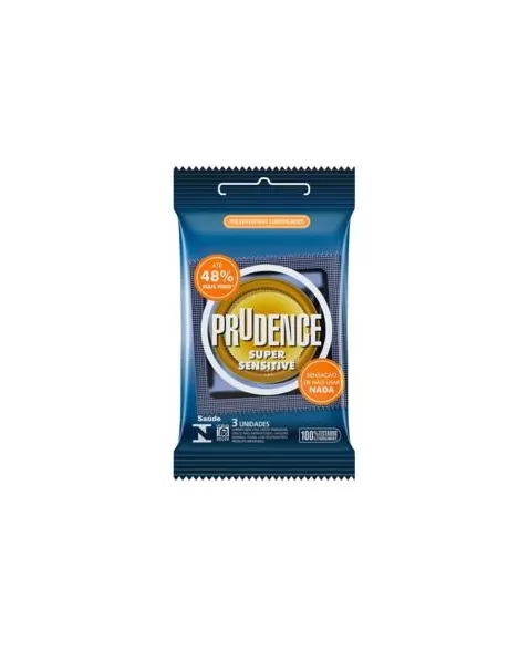 PRESERVATIVO PRUDENCE C/3 SUPER SENSITIVE