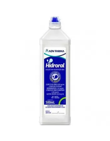 HIDRORAL REIDRATANTE ORAL NATURAL 500ML ADV