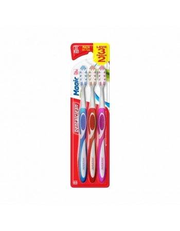 ESCOVA DENTAL MAGIC MACIA C/3UN DENTALCLEAN