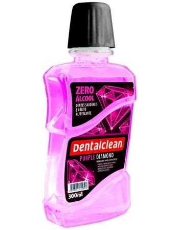 ENXAGUANTE PURPLE DIAMOND ZERO ALCOOL 300ML DENTALCLEAN