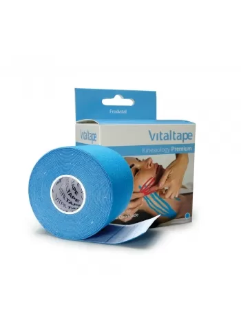 KINESIO TAPE PREMIUM AZUL 5CM X 5M