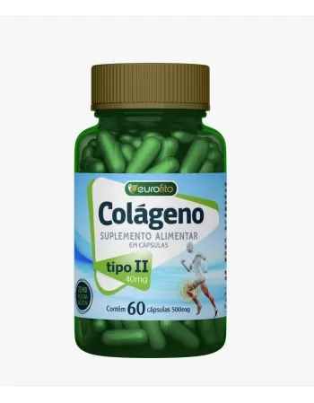 COLAGENO TIPO II 40MG C/60 CAPS EUROFITO