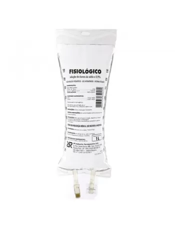 SORO FISIOLOGICO 0,9% INTRAVENOSO 1000ML BOLSA