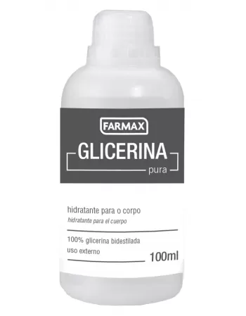 GLICERINA BIDESTILADA PURA 100ML FARMAX