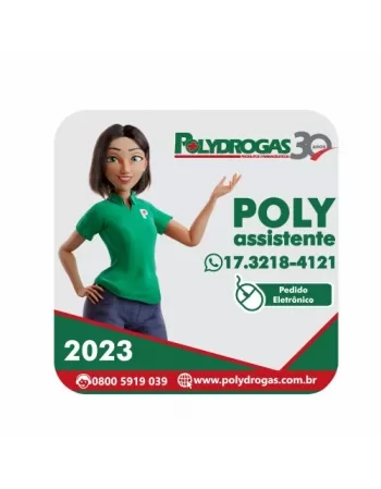 MOUSE PAD POLYDROGAS 19X19 QUADRADO