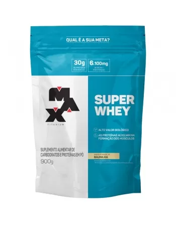 SUPER WHEY REFIL 900G BAUNILHA