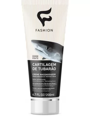 CREME MASSAGEADOR CARTILAGEM DE TUBARAO 200ML FASHION