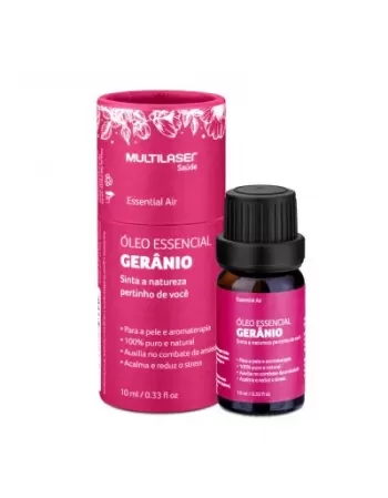 OLEO ESSENCIAL DE GERANIO (ANSIEDADE/ANTISTRESS) 10ML