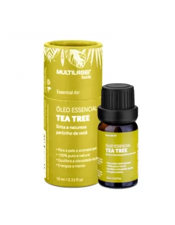 OLEO ESSENCIAL DE TEA TREE (OLEOSIDADE/ENERGIZA) 10ML