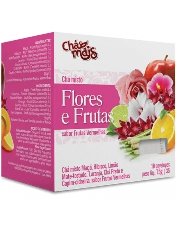 CHA C/10 SACHES CHA FLORES E FRUTAS 10G