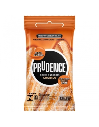 PRESERVATIVO PRUDENCE C/3 CHURROS