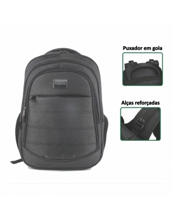 MOCHILA PREMIUM PRETA POLYDROGAS