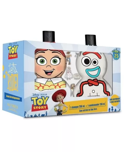 KIT NUTRIEX TOY STORY SHAMPOO 250ML+CONDICIONADOR 230ML