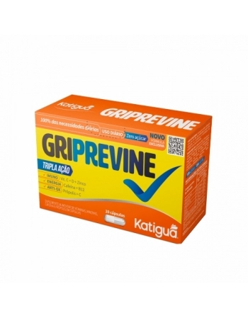 GRIPREVINE 500MG C/20 CAPS KATIGUA