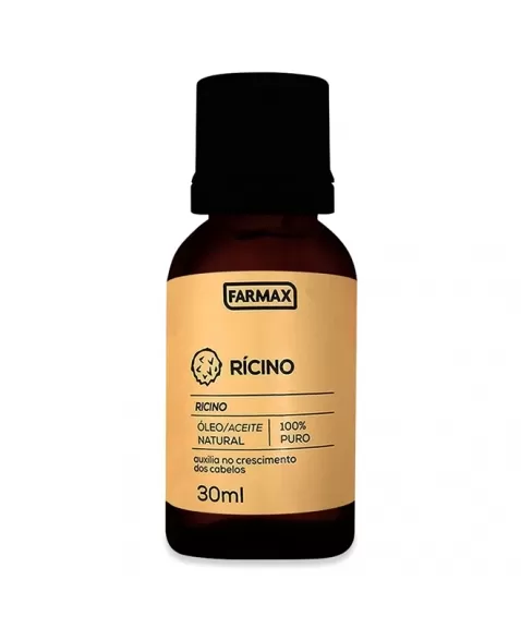 OLEO DE RICINO PURO 30ML FARMAX..