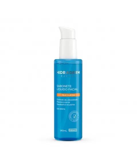 SABONETE LIQUIDO FACIAL CICLOS 140ML HIDRADERM..