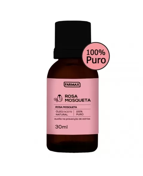 OLEO ROSA MOSQUETA PURO FARMAX 30ML..