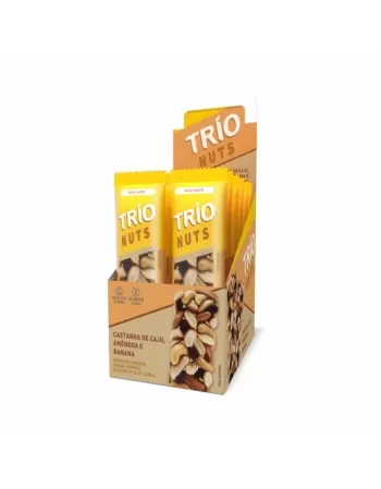 BARRA DE CEREAL TRIO NUTS BANANA C/12