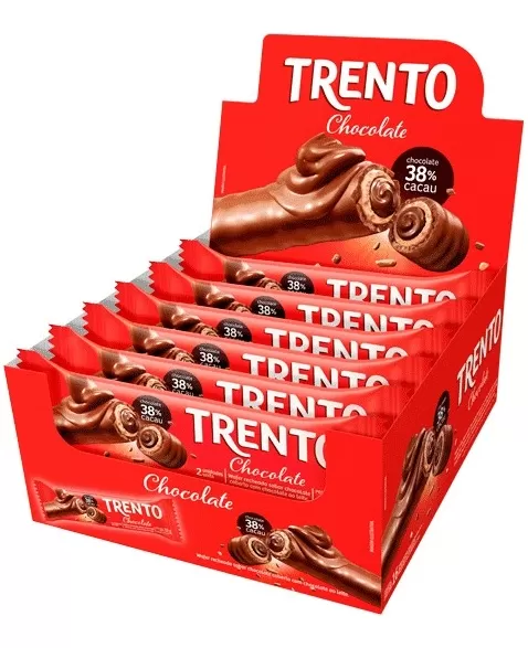 WAFER TRENTO CHOCOLATE DISPLAY C/16UNX32G