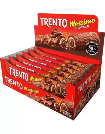 WAFER TRENTO MASSIMO CHOCOLATE DISPLAY C/16X30G.