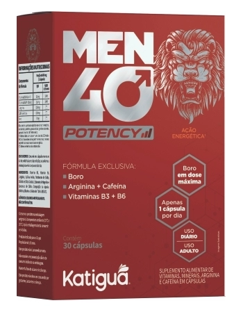 MEN 40 POTENCY 500MG C/30 CAPS KATIGUA ..