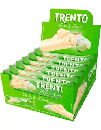 WAFER TRENTO TORTA DE LIMAO DISPLAY C/16UNX32G