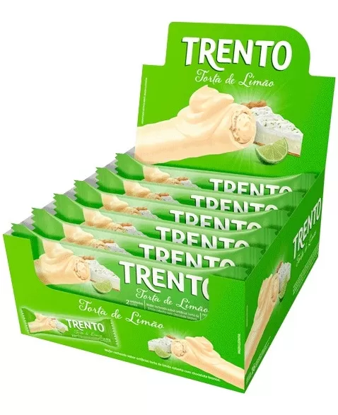 WAFER TRENTO TORTA DE LIMAO DISPLAY C/16UNX32G