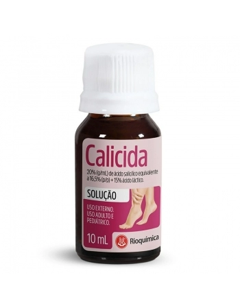 CALICIDA SOLUCAO 10ML RIOQUIMICA