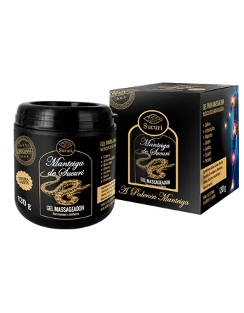 GEL MASSAGEADOR MANTEIGA DE SUCURI 130G UBERPHARMA