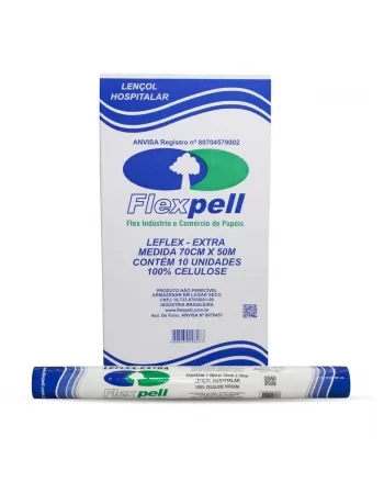 PAPEL LENCOL 70CMX50M 100% CELULOSE LEFLEX-EXTRA