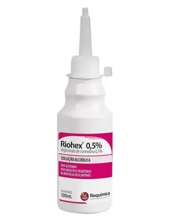 RIOHEX CLOREXIDINA 0,5% ALCOOLICO 100ML ALMOTOLIA