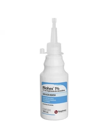 RIOHEX CLOREXIDINA 1% AQUOSO 100ML ALMOTOLIA