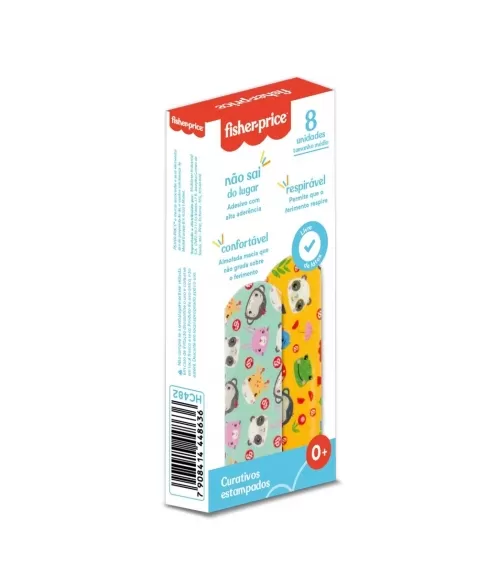 CURATIVO FISHER PRICE ESTAMPADO C/8UN