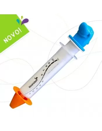 DISPOSITIVO NOSEWASH P/ LAVAGEM NASAL 10ML - TUBARAO