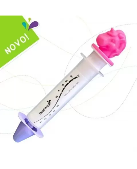 DISPOSITIVO NOSEWASH P/ LAVAGEM NASAL 10ML - UNICORNIO