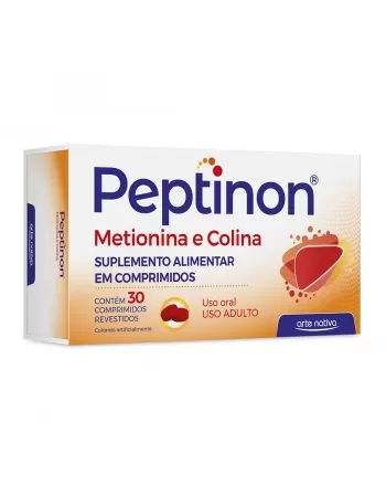 PEPTINON (METIONINA + COLINA) C/ 30 COMPR. ARTE NATIVA