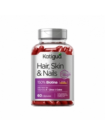 SKIN HAIR & NAILS 500MG C/60 CAPS KATIGUA