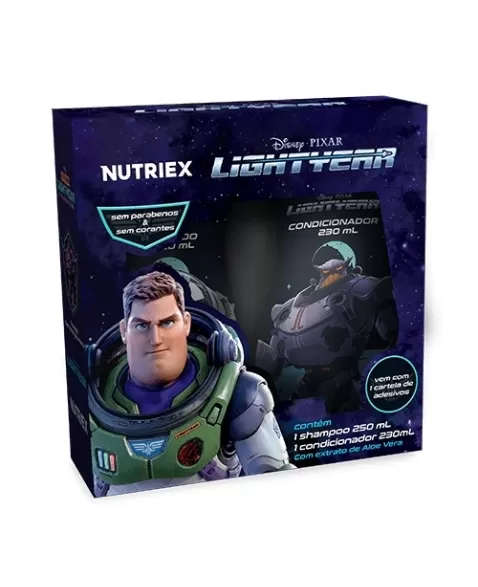 KIT NUTRIEX LIGHTYEAR SHAMPOO 250ML+CONDICIONADOR 230ML