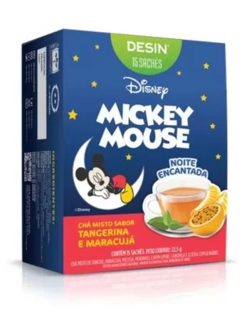 DESINCHA MICKEY TANGERINA E MARACUJA C/15 SACHES