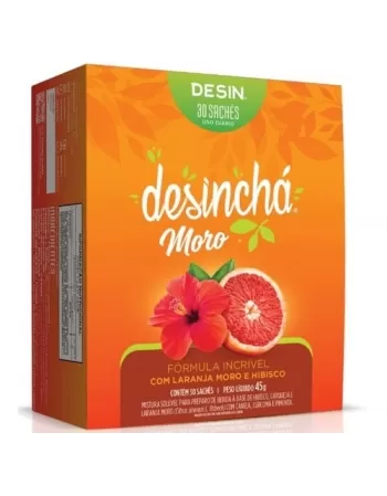 DESINCHA MORO (LARANJA E HIBISCO) C/30 SACHES