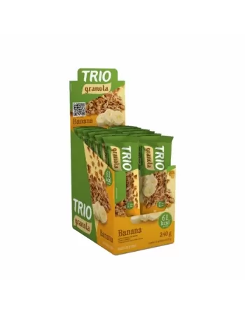 BARRA DE CEREAL TRIO GRANOLA BANANA C/12