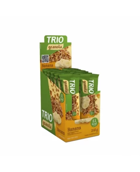 BARRA DE CEREAL TRIO GRANOLA BANANA C/12