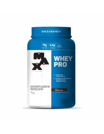 WHEY PRO POTE 1KG CHOCOLATE