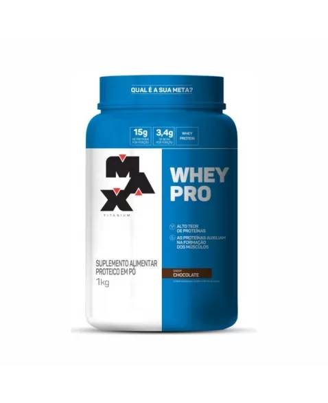 WHEY PRO POTE 1KG CHOCOLATE
