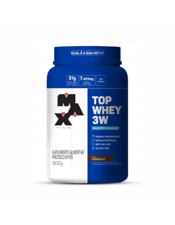 TOP WHEY 3W + PERFOMANCE 900G CHOCOLATE