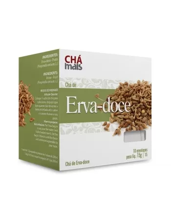 CHA C/10 SACHES ERVA DOCE 15G