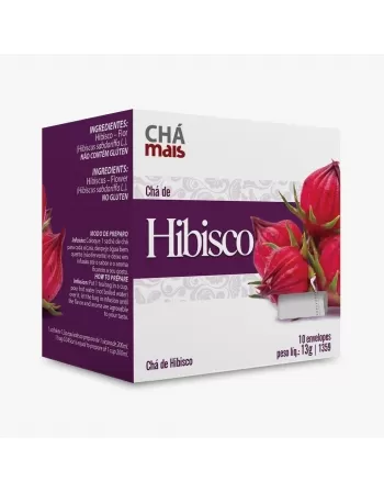 CHA C/10 SACHES HIBISCO 13G