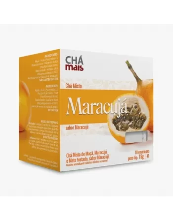 CHA C/10 SACHES MARACUJA 15G