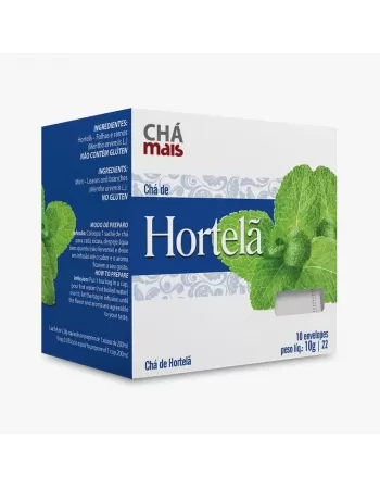 CHA C/10 SACHES HORTELA 10G